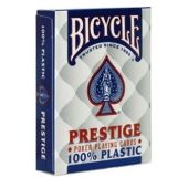 Карты Bicycle Prestige (синяя рубашка)
