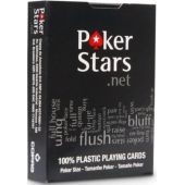 Карты для покера Poker Stars.net  (черная рубашка)