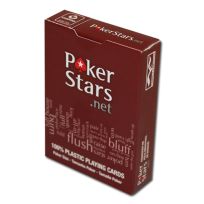 Карты для покера Poker Stars.net (красная рубашка)