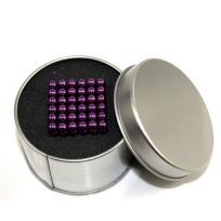 Неокуб фиолетовый 5 мм, 216 магнитных шариков