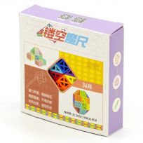 Змейка Diansheng 36 блоков Разноцветная