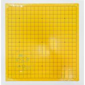 Доска Двусторонняя МДФ тонкая 44х47х0,3 см для игры ГО: 19 и 13 линий