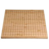 Доска Двусторонняя 44х47х2 см для игры ГО из бамбука: 19 и 13 линий