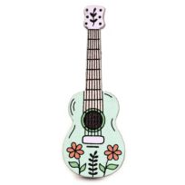 Значок Цветочная гитара