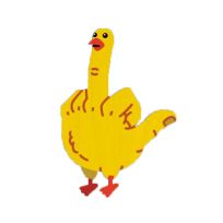 Значок Гусь-палец