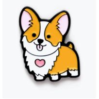 Пин металлический Коржик