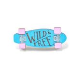 Значок Лонгборд Wild and Free