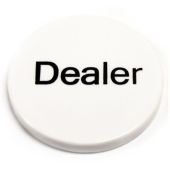 Фишка Dealer для игры в Покер