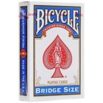 Карты Bicycle Standard Bridge 88х58 мм (Синяя рубашка)
