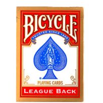 Карты Bicycle League Back (красная рубашка)