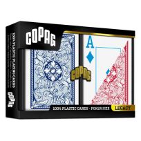 Набор карт Copag Legacy Poker Jumbo Красные/Синие