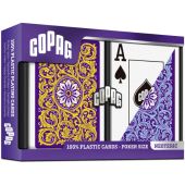 Набор карт Copag Neoteric Poker Jumbo Голубые/Желтые