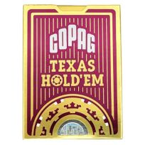 Карты Copag Texas Hold'Em (красная рубашка)