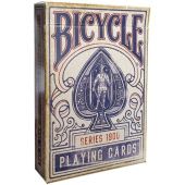 Карты Bicycle Vintage 1900 крапленые синие от Ellusionist.com