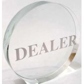 Фишка Dealer (Дилера) Профессиональная (прозрачная)