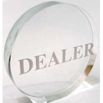 Фишка Dealer (Дилера) Профессиональная (прозрачная)
