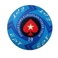 Фишки для покера EPT 100% керамика 10 (25 шт.) 10,5 гр.