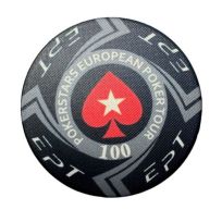 Фишки для покера EPT 100% керамика 100 (25 шт.) 10,5 гр.