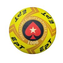 Фишки для покера EPT 100% керамика 1000 (25 шт.) 10,5 гр.