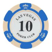 Фишки для покера Las Vegas 10 (25 шт.) 13,5 гр.