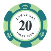 Фишки для покера Las Vegas 20 (25 шт.) 13,5 гр.