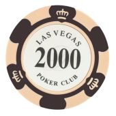 Фишки для покера Las Vegas 2000 (25 шт.) 13,5 гр.