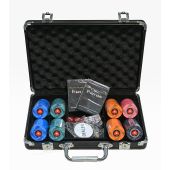 Набор для покера EPT Black на 200 фишек, 100% керамика