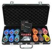 Набор для покера EPT Black на 300 фишек, 100% керамика