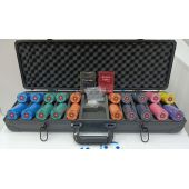 Набор для покера EPT Black на 500 фишек, 100% керамика