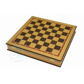 Шахматный ларец Премиум 45х45 см Дуб + Дерево Венге