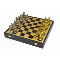 Шахматы металлические Greek Roman Period 41х41 см Премиум