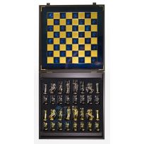 Шахматы металлические Greek Roman Period 44х44 см Премиум