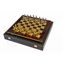 Шахматы металлические Labours of Hercules 36х36 см Премиум