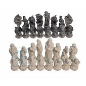 Шахматные Фигуры из Камня "Волшебные"