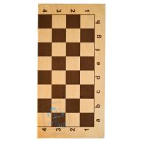 Доска шахматная гроссмейстерская 43х42 см 