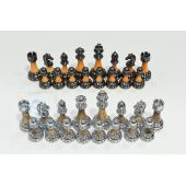 Шахматные фигуры из композитной смолы и Металла Премиум