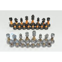 Шахматные фигуры из композитной смолы и Металла Премиум