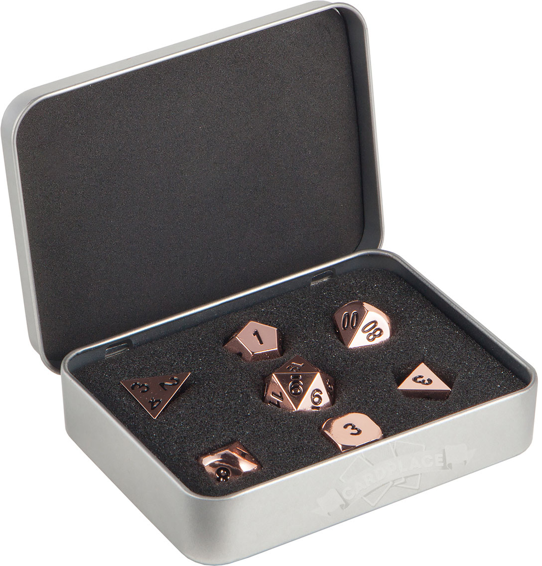 Кубики Metal Dice Set -Copper купить в Красноярске