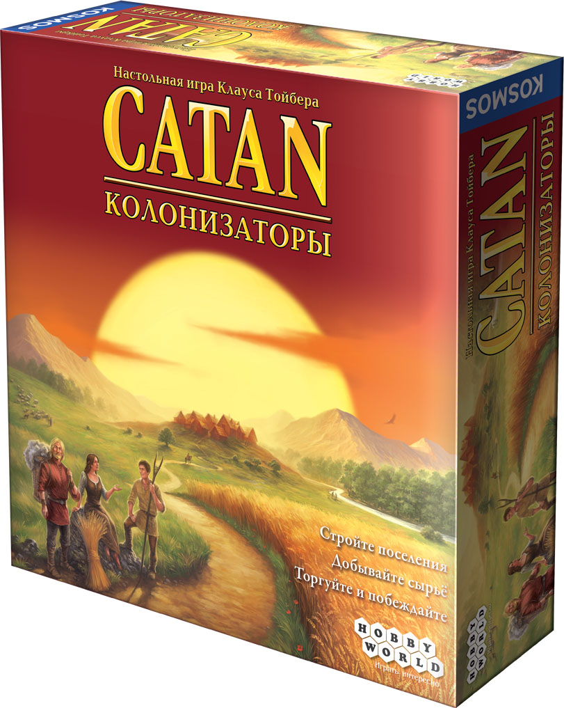 Колонизаторы (Catan) | Настольная игра, обзор, правила | купить Красноярск