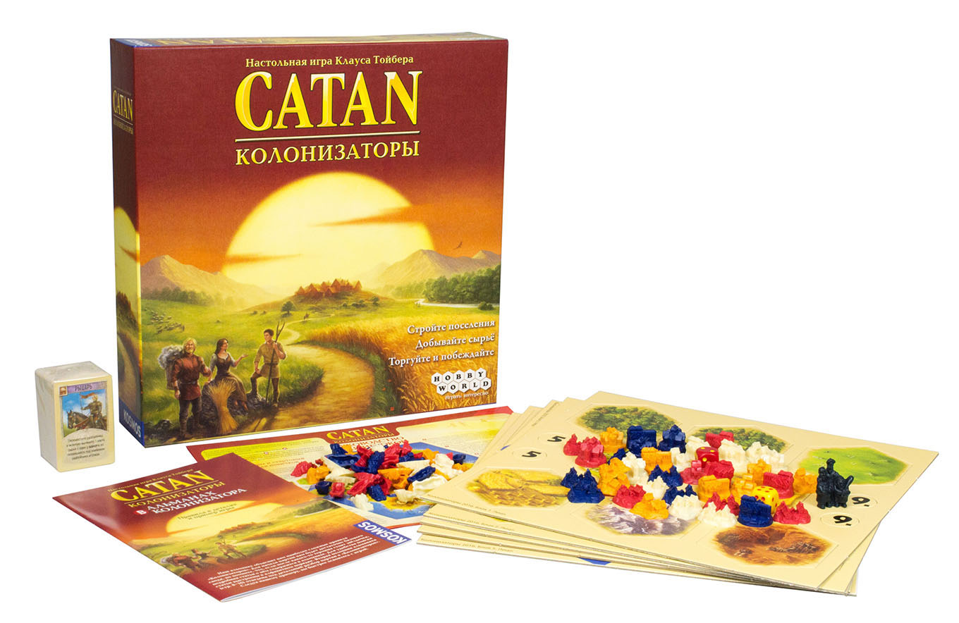 Колонизаторы (Catan) | Настольная игра, обзор, правила | купить Красноярск