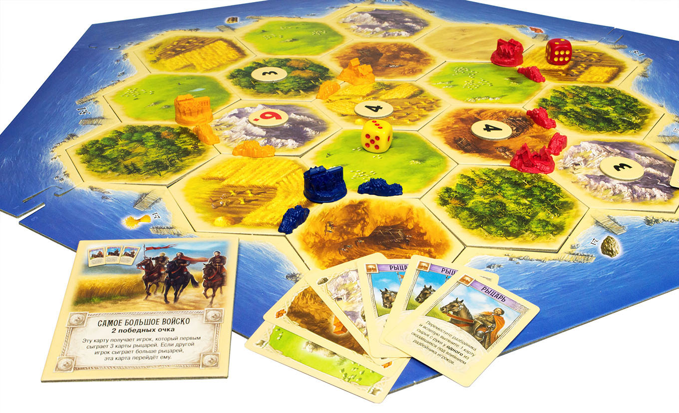 Колонизаторы (Catan) | Настольная игра, обзор, правила | купить Красноярск