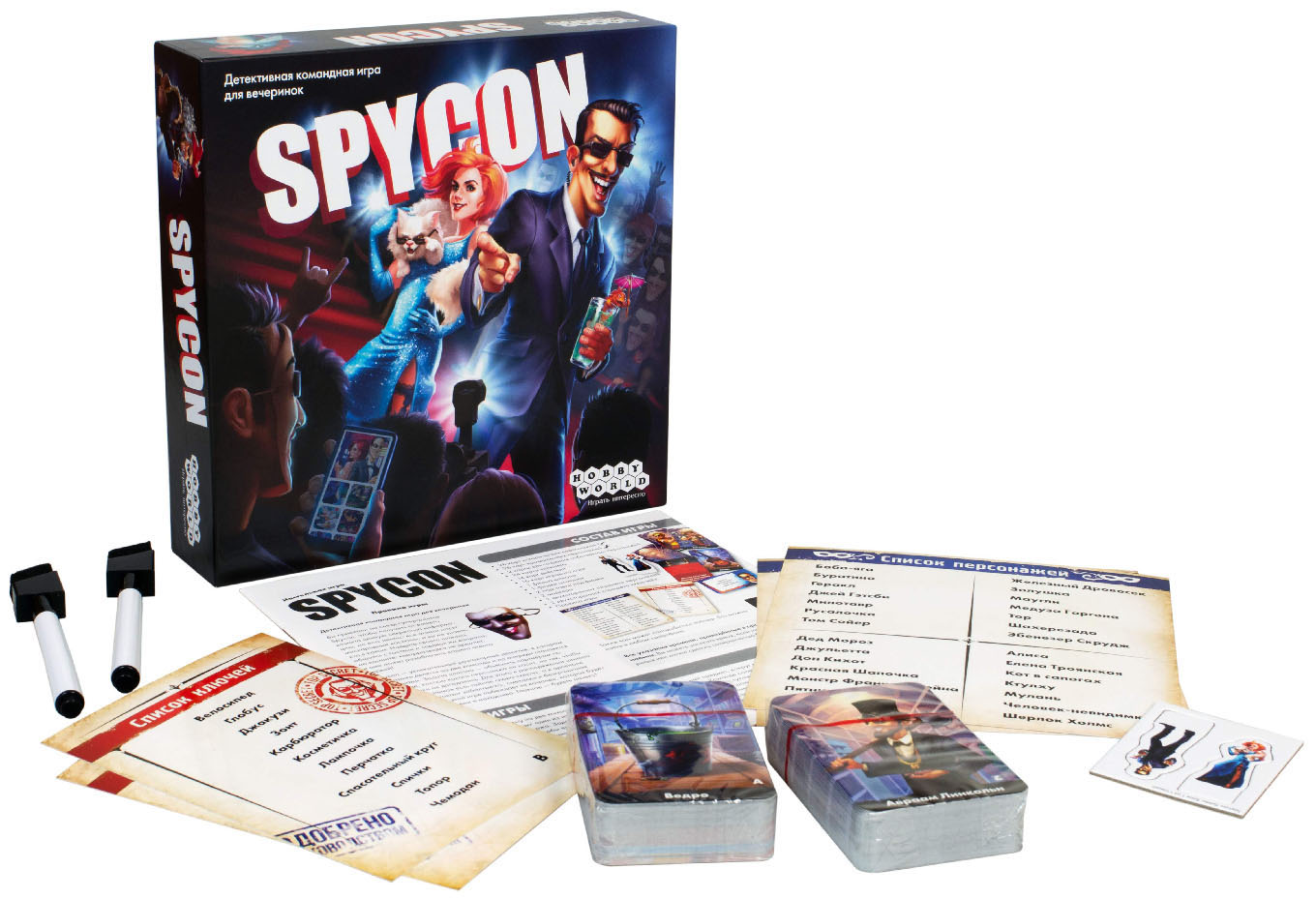 Spycon |Настольная игра, обзор, правила | Купить Краснорск