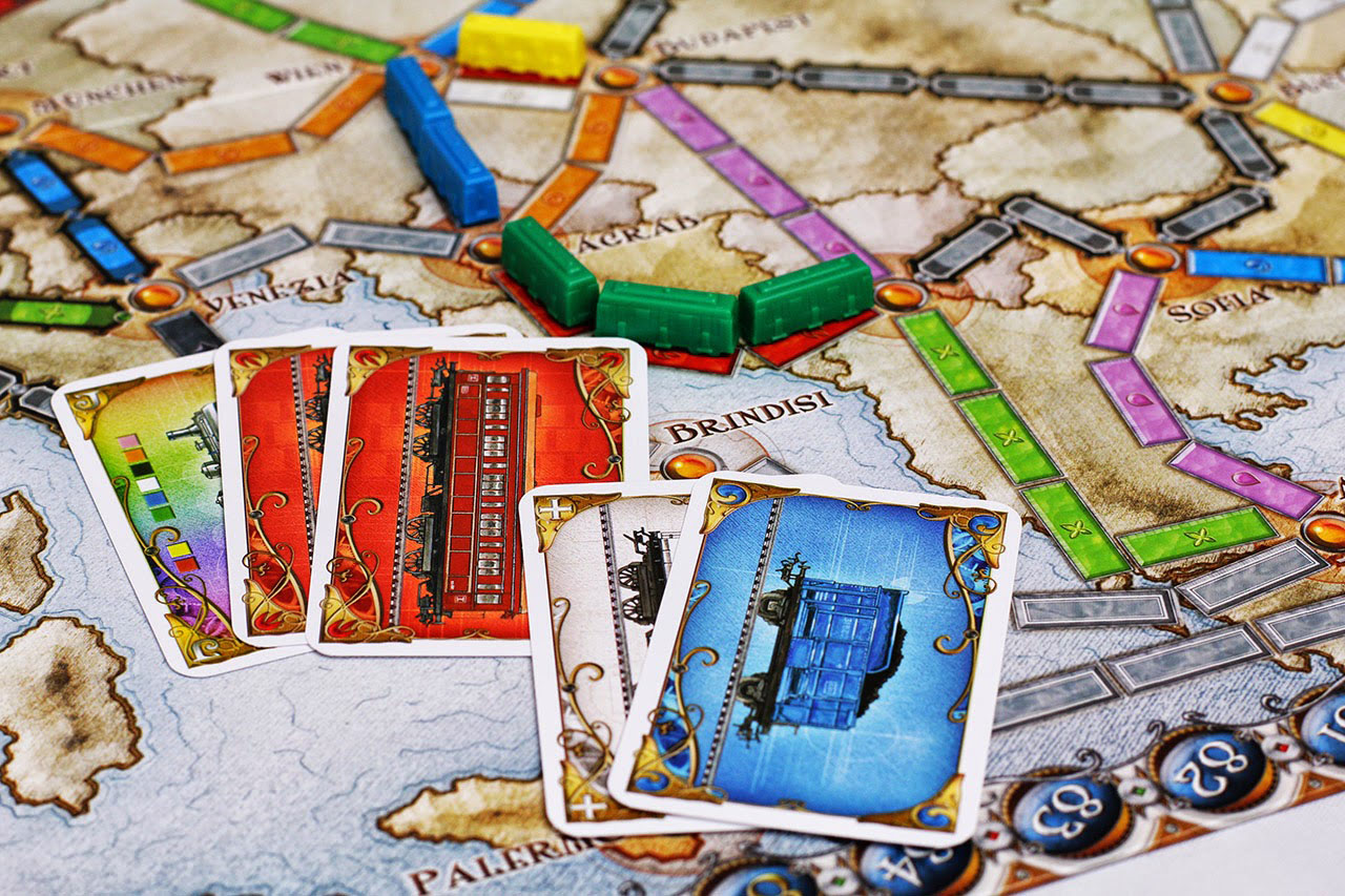 Настольная игра Ticket to Ride Европа (Билет на поезд) купит Красноярск