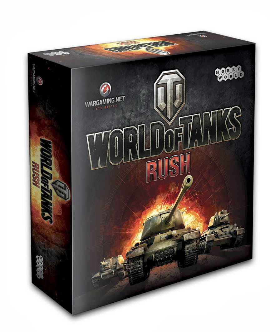 Настольная игра World of Tanks Rush купить в Красноярске | Ворлд оф Танкс