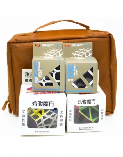 Набор кубиков YongJun Carbon в сумке