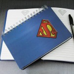 Блокнот для записей "Superman", A5, пружинный блок