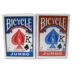 Карты Bicycle Standard Jumbo (синяя рубашка)