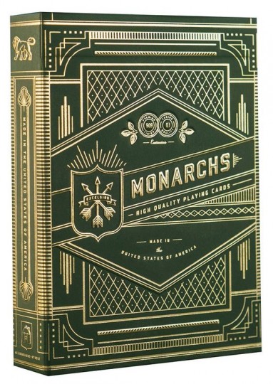 Карты Monarchs Green от Theory11.com