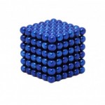 Неокуб синий 5 мм, 216 магнитных шариков