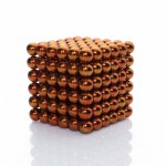 Неокуб оранжевый 5 мм, 216 магнитных шариков